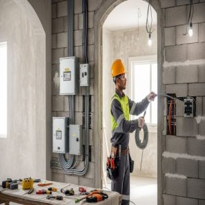 فني كهرباء تاسيس بالجبيل