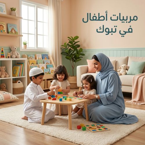 مربيات أطفال في تبوك